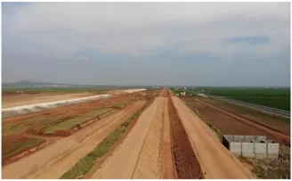 Mardin ana kanal ve cazibe sulama inşaatı devam ediyor
