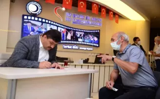 Mavi Ay hizmet birimi, Kahramankazan’da en kısa yoldan hizmete ulaştırıyor
