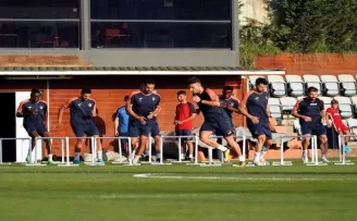 Medipol Başakşehir, Alanyaspor maçı hazırlıklarını sürdürdü
