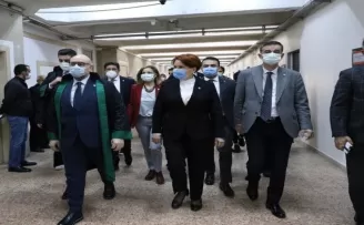 Meral Akşener Ankara Adliyesi’nde ifade verdi

