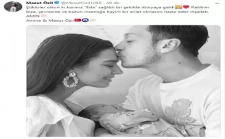 Mesut Özil baba oldu
