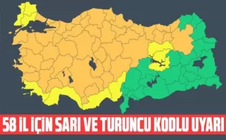 Meteoroloji’den 58 il için fırtına ve yağış uyarısı