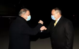 Milli Savunma Bakanı Akar Romanya’ya gitti
