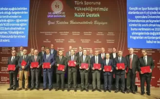 Milli sporculara burs verecek vakıf üniversitelerinin sayısı 52’ye çıkarıldı
