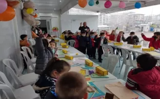 “Motivasyon Tırı” Ankara’da ilkokul öğrencileriyle buluştu

