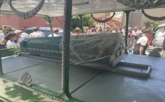 Motosiklet kazasında hayatını kaybeden Eda son yolculuğuna uğurlandı
