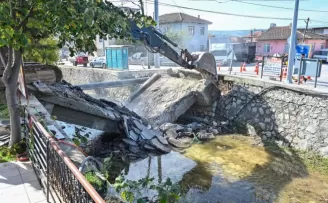 Mudanya Çekrice’ye Büyükşehir’den çift şeritli köprü