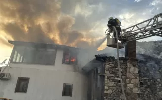 Muğla itfaiyesi bayram tatilinde 121 olaya müdahale etti