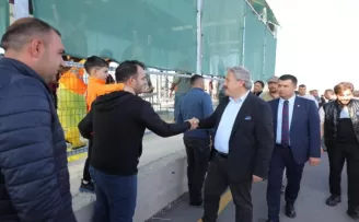 Mustafa Palancıoğlu’ndan kurban alanına ziyaret