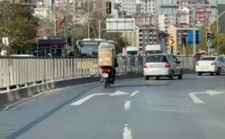 Nakliye aracı değil motosiklet yolculuğu
