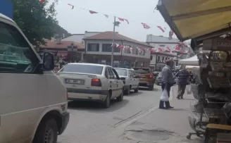 Nallıhan’da kısıtlama sonrası yoğunluk yaşandı
