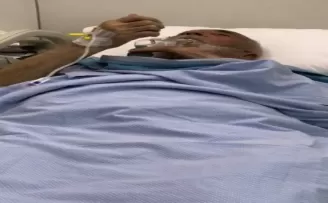 Narkozun etkisinde abdest aldı
