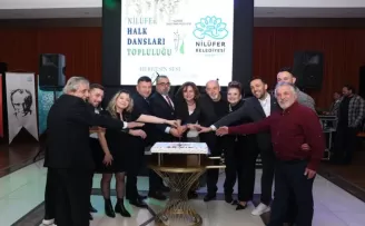 Nilüfer Halk Dansları Topluluğu’ndan 25. yıl kutlaması