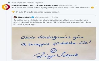 Öğrencilere kupalar da Galatasaray’dan
