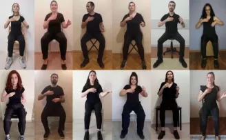 Öğretmenlerden beden diliyle Kalenin Bedenleleri  türküsü

