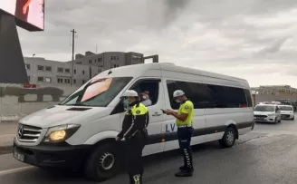Okul servislerinde ‘korona virüs’ denetimleri
