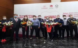 Olimpiyat kafilesi, yurda döndü
