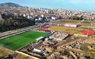 Ordu Altınordu’ya modern spor kompleksi yükseliyor