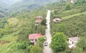 Ordu Büyükşehir’den beton yol çalışması