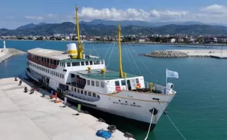 Ordu’da Şehit Necati Gürkaya Gemisi ilk seferini yaptı