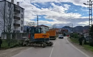 Ordu’da yol çalışmaları hızlandı
