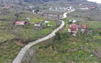 Ordu Fatsa’da beton yol konforu Bucaklı’ya ulaştı