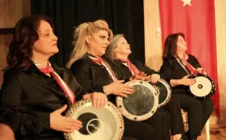 Osmangazili kadınlardan muhteşem ritim gösterisi