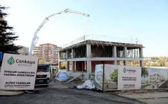 Öveçler Çankaya Evi’nde çalışmalar sürüyor
