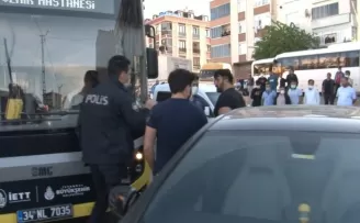 (ÖZEL) Aracına çarpıp kaçan İETT otobüsünü kilometrelerce kovaladı
