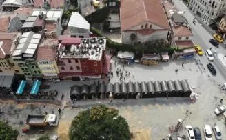 Beşiktaş Kumpirciler Çarşısı açılış için gün sayıyor