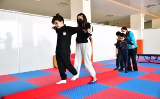 Özel çocuklara Mamak Belediyesi’nden özel hizmet
