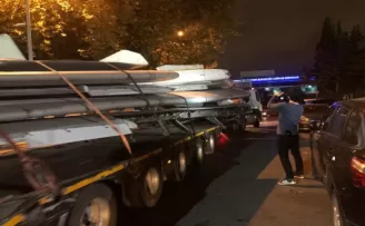 E-5’ten uçak geçti