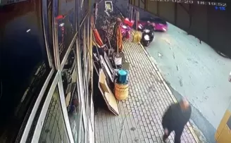 İstanbul’da feci kaza kamerada