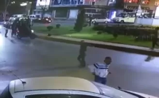 İstanbul’da feci kaza kamerada