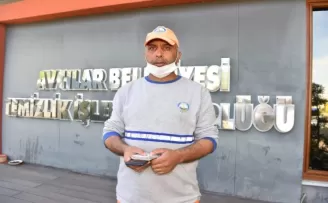 İstanbul’da temizlik işçisinden örnek davranış