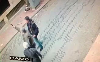 İstanbul’un göbeğinde dehşet anları