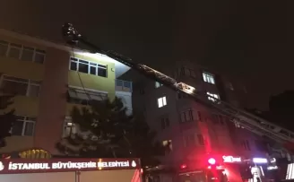 (Özel) Kadıköy’de korkutan yangın
