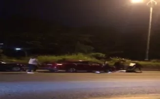 (Özel) Kaza sonrası tekme tokat kavga kamerada
