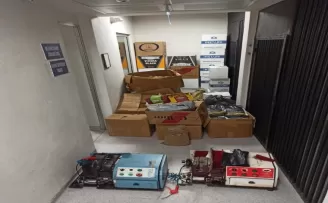 (Özel) Marangoz görünümlü kaçak sigara imalathanesine baskın
