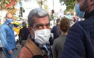 Maske takmayan yeğenine sitem etti!