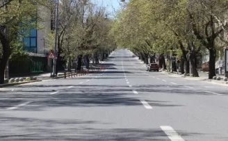 Sokağa çıkma kısıtlamasında Ankara manzaraları