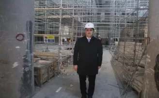 (Özel) Taksim Camii’nin dış cephesi tamamlandı
