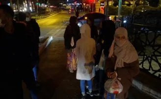 (Özel) Taksim’de dilenci operasyonu
