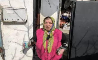 (Özel) Yangında eşyaları yanan yaşlı kadın: 