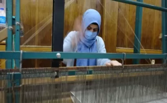 Pandeminin stresinden el dokuması yaparak kurtuluyorlar
