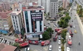 Pendik’te hastanede yangın paniği

