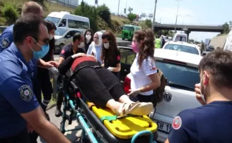 Pendik’te zincirleme kaza: 5 araç birbirine girdi, 2 kişi yaralandı
