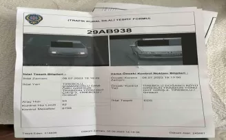 Plaka benzer olunca ceza İran’a değil Gümüşhane’ye kesildi
