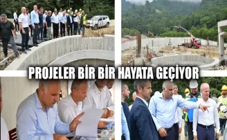 PROJELER BİR BİR HAYATA GEÇİYOR