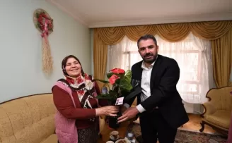 Pursaklar Belediye Başkanı Çetin şehit annelerini ziyaret etti
